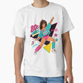 80s Vibes Dance All Night Retro Dance Girl by RosieKingArt
