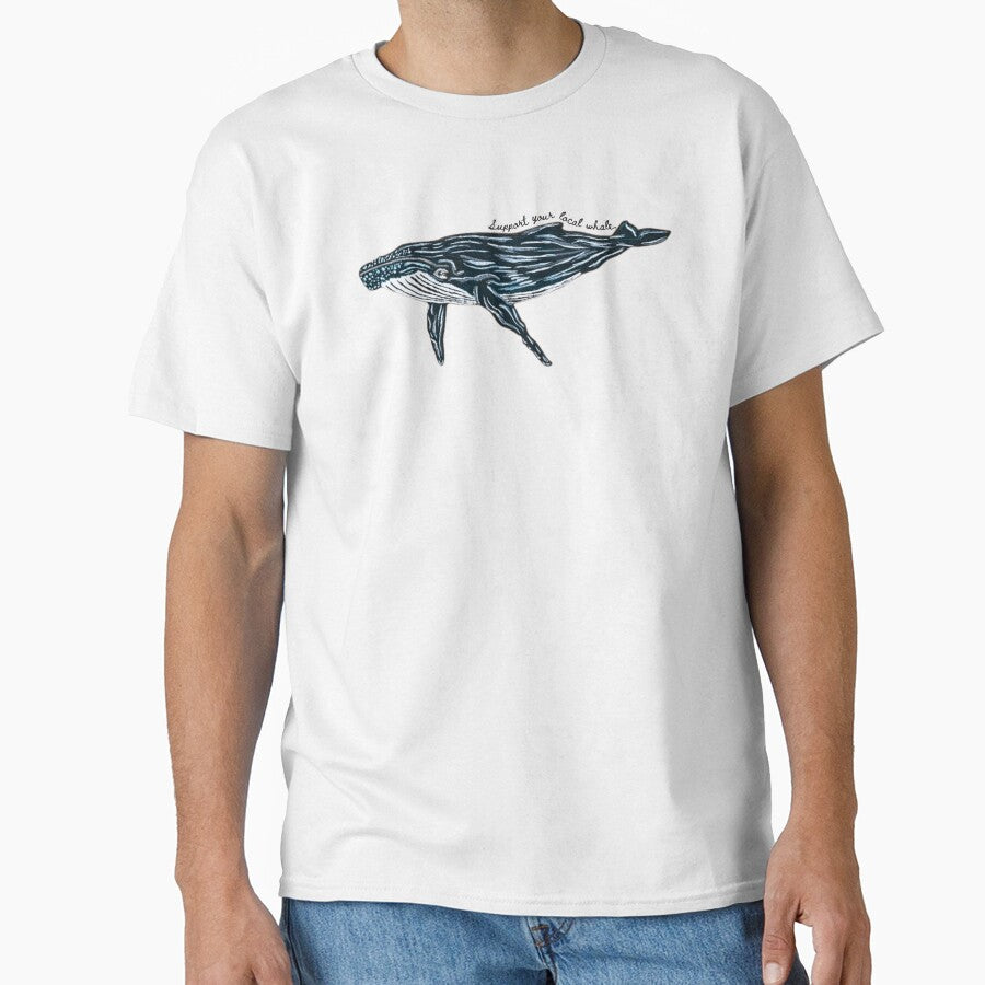 Humpback Whale Ocean Wildlife Painting Save the whales animal conservation anti whaling by dagkryper