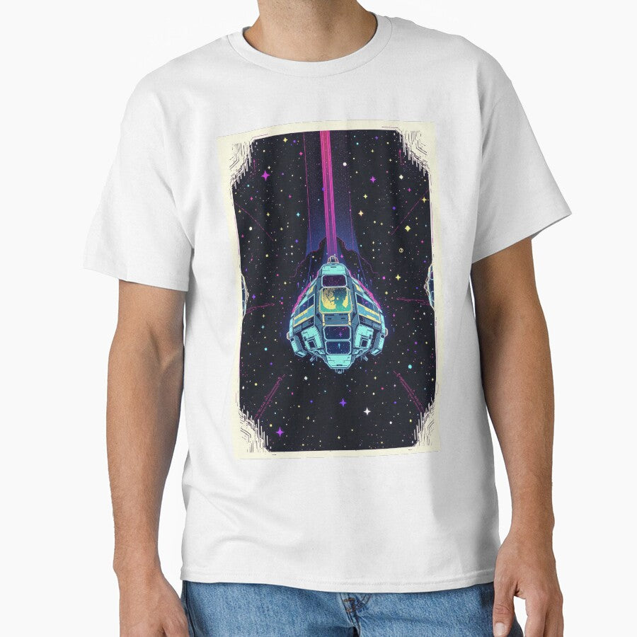 Retro Space Station - Pixel Sci-Fi Art by dosuki Store