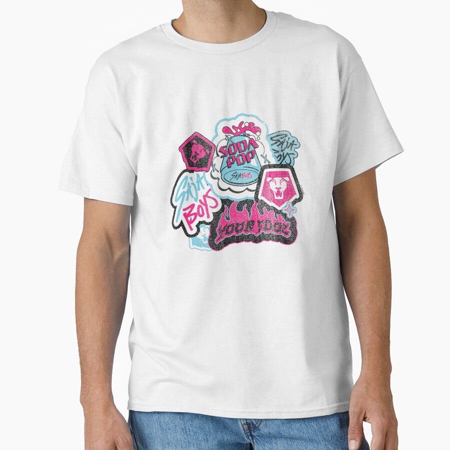 Saja Boys Pride Neon Typography Design by giaoslooshop