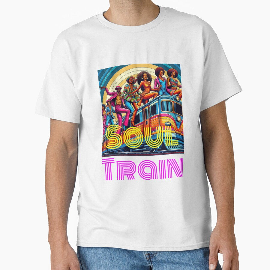 Soul Train Retro Style Energetic Dancers 70s to 90s by ShirtzTonight