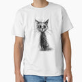 Kitten Lover Abstract Scribble Art Cute Cat Cat by Goleon12
