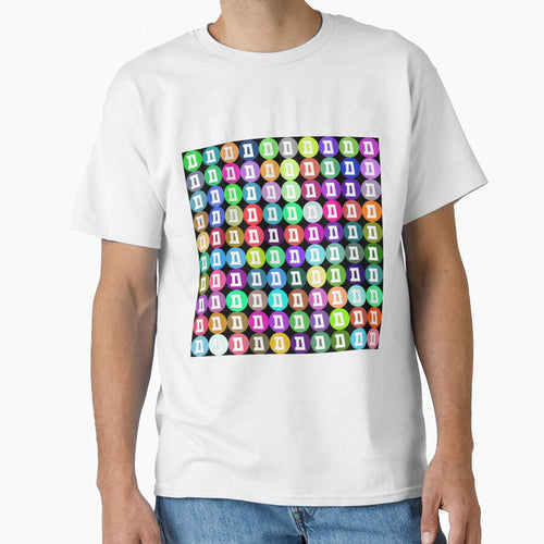 Abstract line art, geometric shapes,  polygon and circles lineart collection  (colored) #61 by Henri Le Vatius