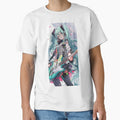 Hatsune Miku - Cyber Pop Guitarist – Neon Anime Rock Girl by Dyan4