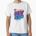 Stay Rad Y2K Retro Typography by NFS2020