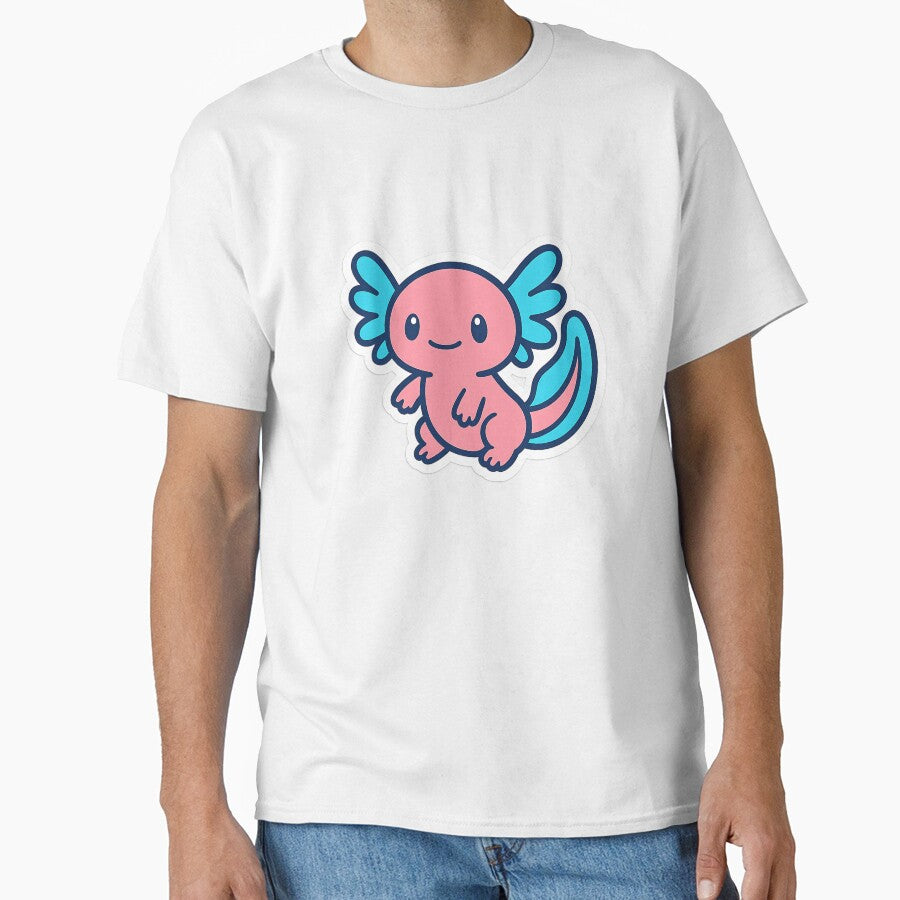 Happy Anime Axolotl by Anime and 90s Style