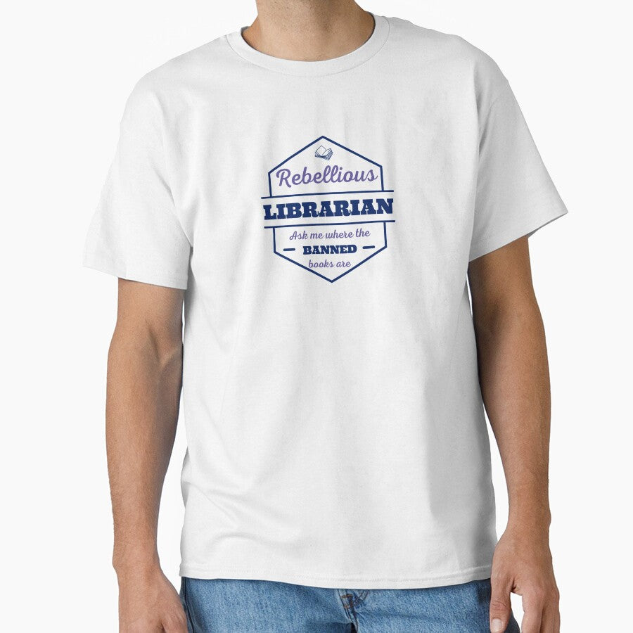 Rebellious Librarian, Ask me where the banned books are by MysteriesBooks