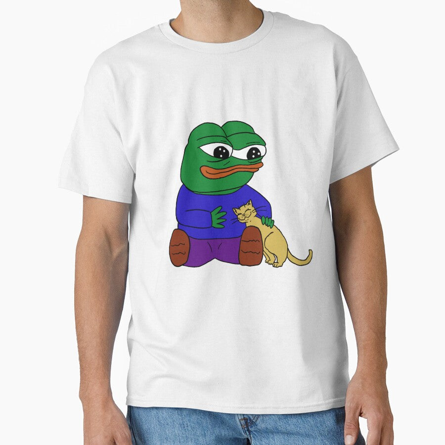 Pepe With Cat by TheMemesLord