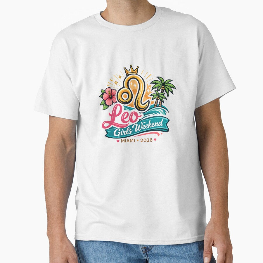 Leo Zodiac Tropical Vacation Miami Girls Weekend 2026 by SplashTastic