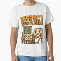 Respect Your Elders Gaming History Retro Gamer Video Games by TeeSpectrume