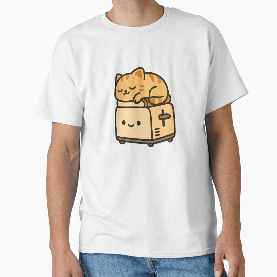 Toaster Loaf Cat – Kawaii Funny Nap Sticker by Tripconic