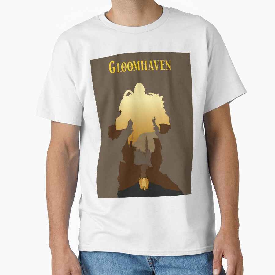 Gloomhaven Cragheart - Minimalist Silhouette Poster Style - Board Game Art by MeepleDesign