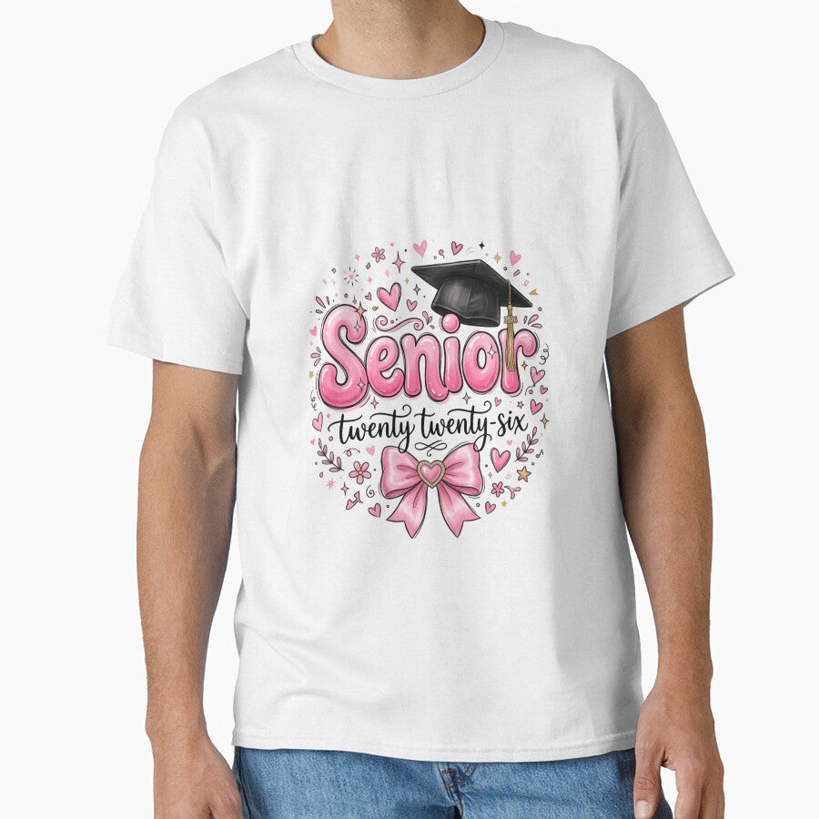 Senior Twenty Twenty-Six Graduate Class Of 2026 by RetroMini2026
