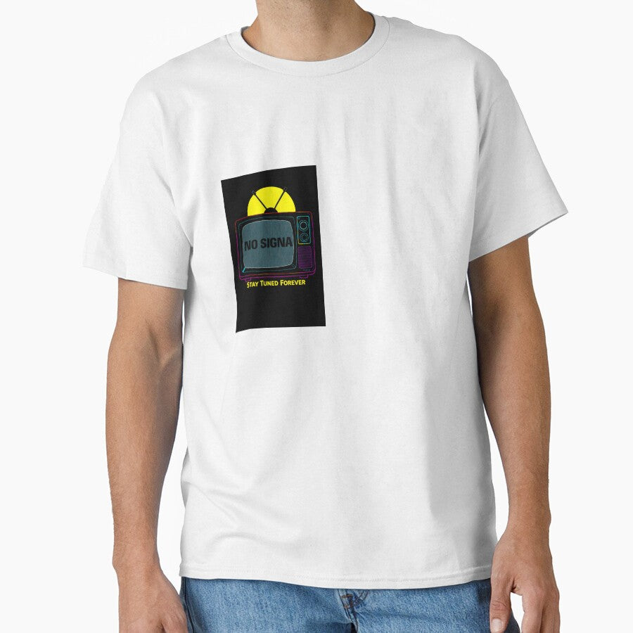 Lost Signal Retro TV Static Poster by KK-Black34