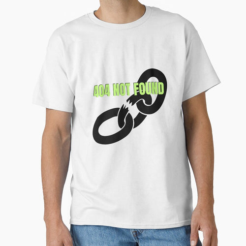404 Not Found T-Shirt – Retro Tech Humor Tee for Programmers & Geeks by Kaehaniz