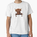 Woolly Brown cows Highland Cow humor by FarmsteadAcers