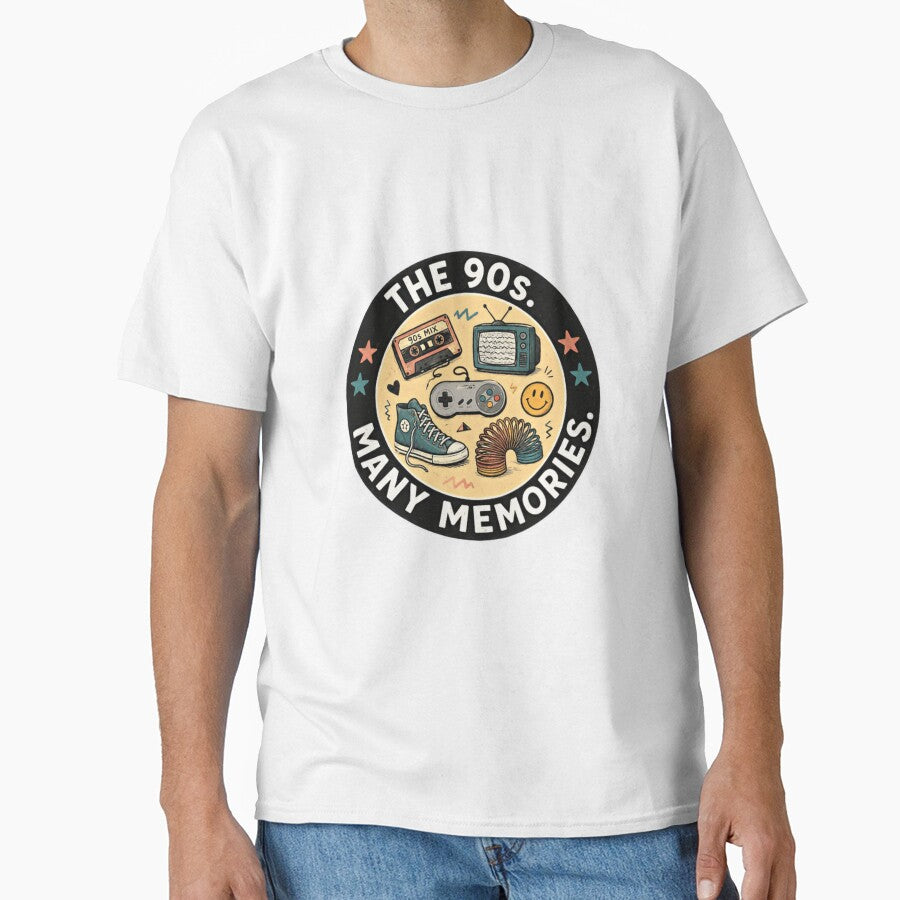 The 90s. Many Memories. Nineties Nostalgia 90s Kid Millennial by RetroMini2026