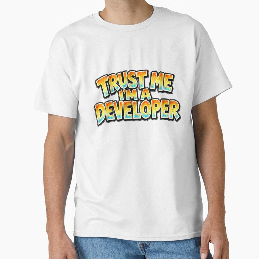 TRUST ME I’M A DEVELOPER – hand drawn childlike typography by Mac Sketches