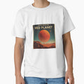Visit Mars - Vintage Future Space Travel Poster by Concrete Calm