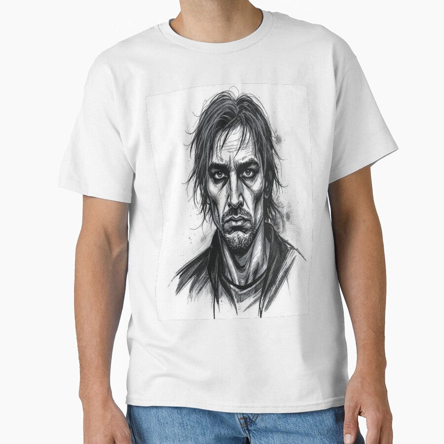 Hand-Drawn Grunge Portrait by TONSNAP
