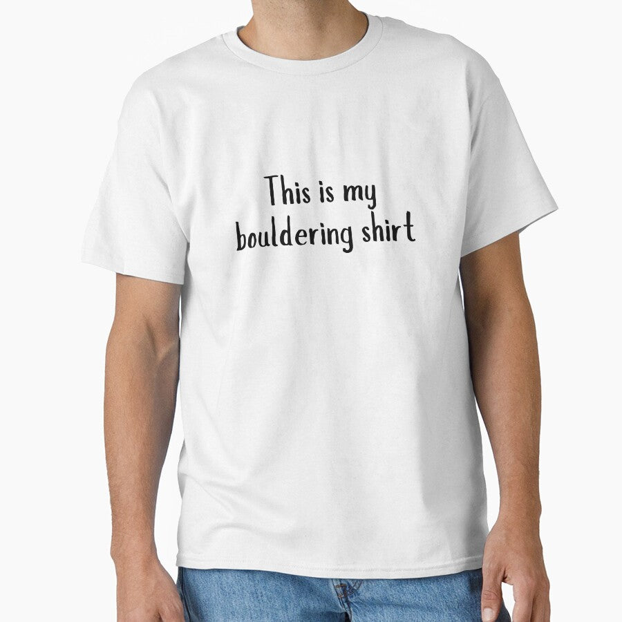 This is my bouldering shirt by NanuWear