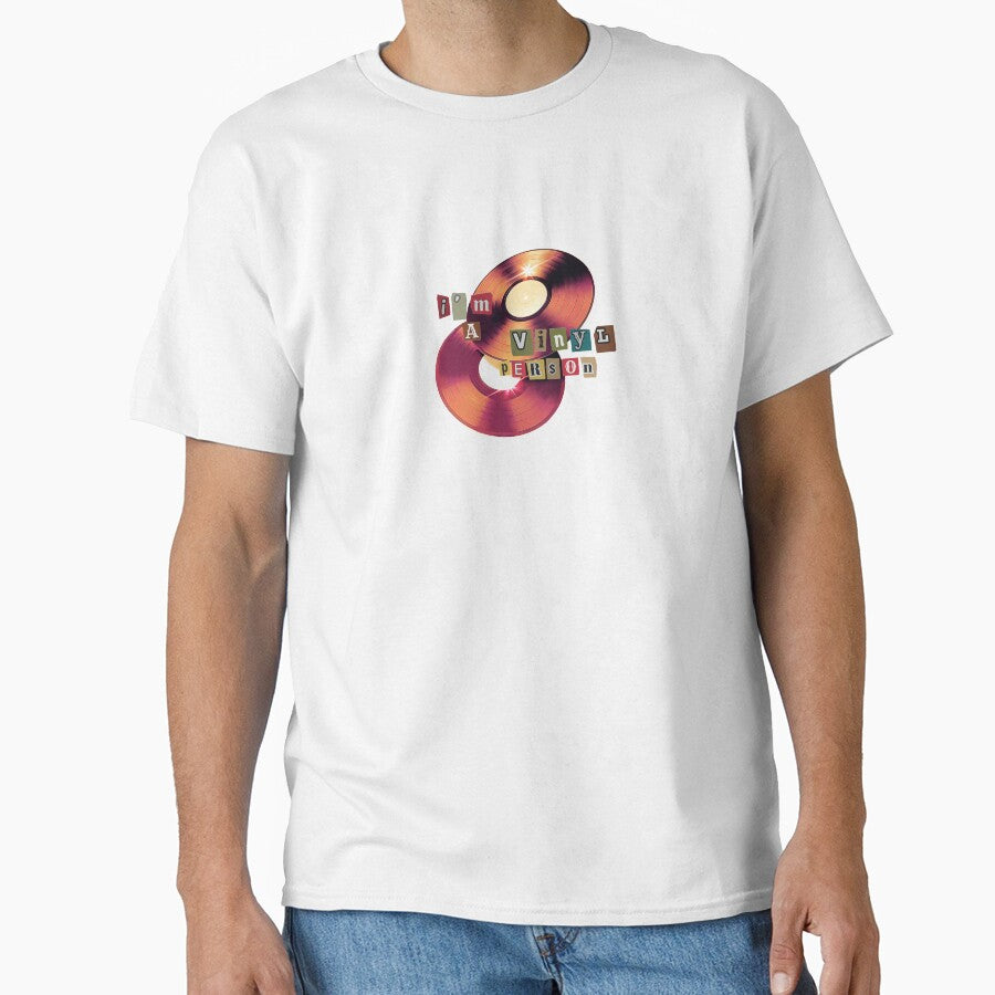 I'm a Vinyl Person Ransom Note Graphic by trashgirl99