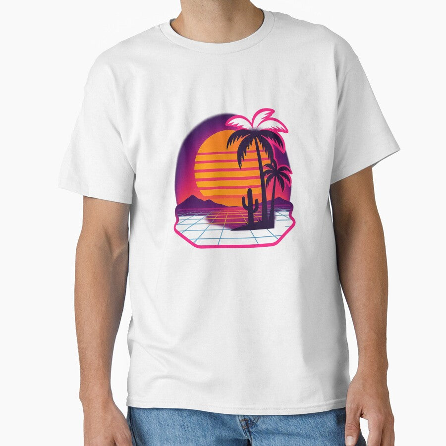 Retro Wave Oasis by mav7designs