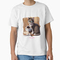Cat Coffee Lover by Lychee Design