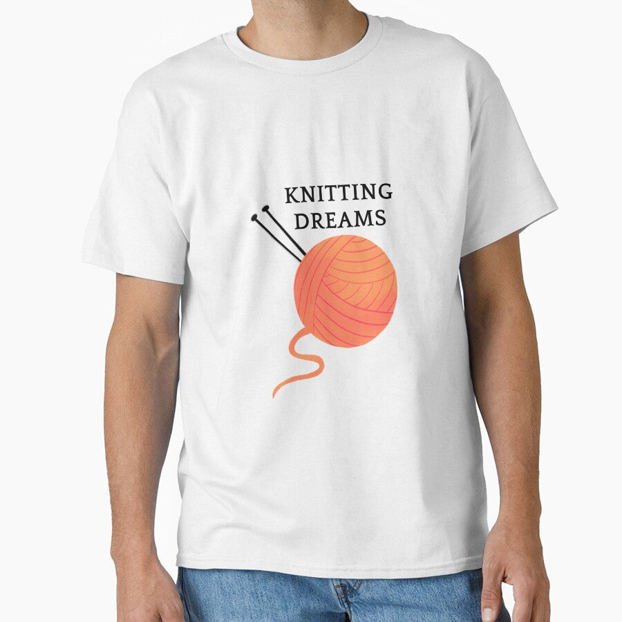 Knitting Dreams: Yarn Ball & Needles by Atlasoloji