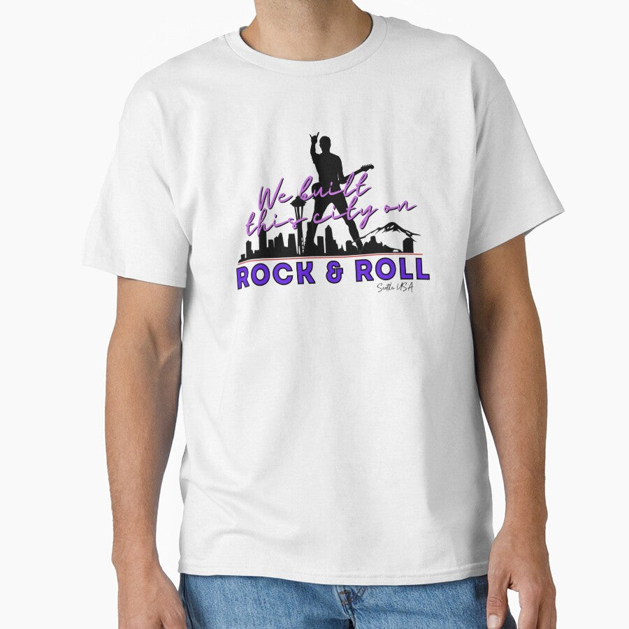 We Built this City - Seattle, Purple by Mean-Musician