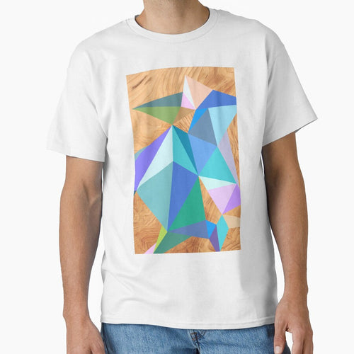 Abstract sharp colored shapes by mikath