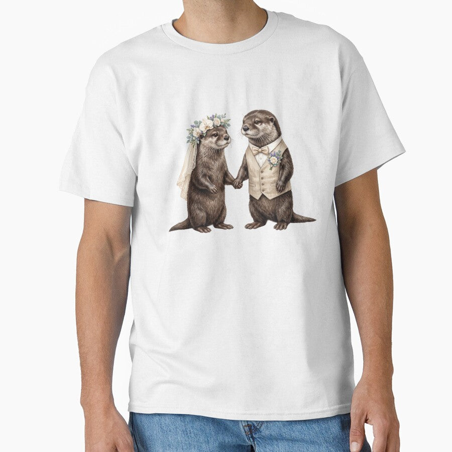 Otters Holding Hands by Roy & Tiffany