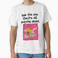 Bee the Buzz – Cute Coffee & Bee Illustration with Motivational Quote by Beemyguest