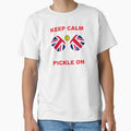 KEEP CALM and PICKLE ON - Union Jack Pickleball - UK pickleball - British pickleball – Pickleball GIFT by originalsusie