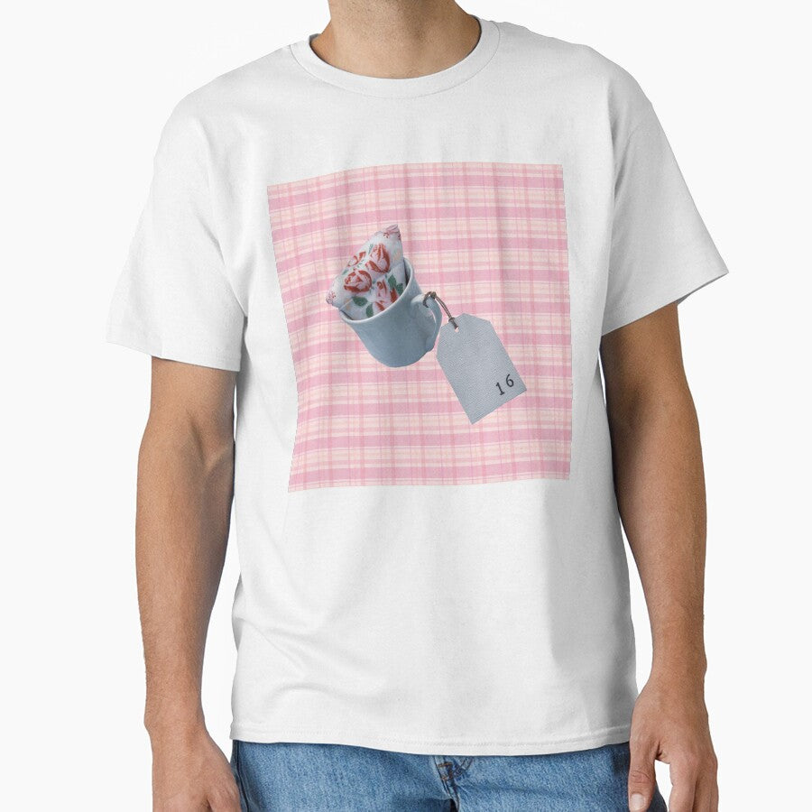 Fancy Teacup Gingham (Pink) by Quillful