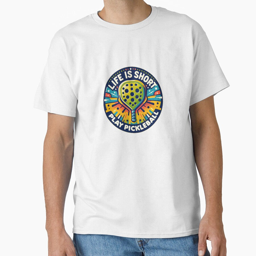 Life is Short, Play Pickleball by Mindful-Designs