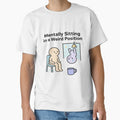 Mentally Sitting in a Weird Position – Surreal Cartoon Brain Moment by Art-Tacos