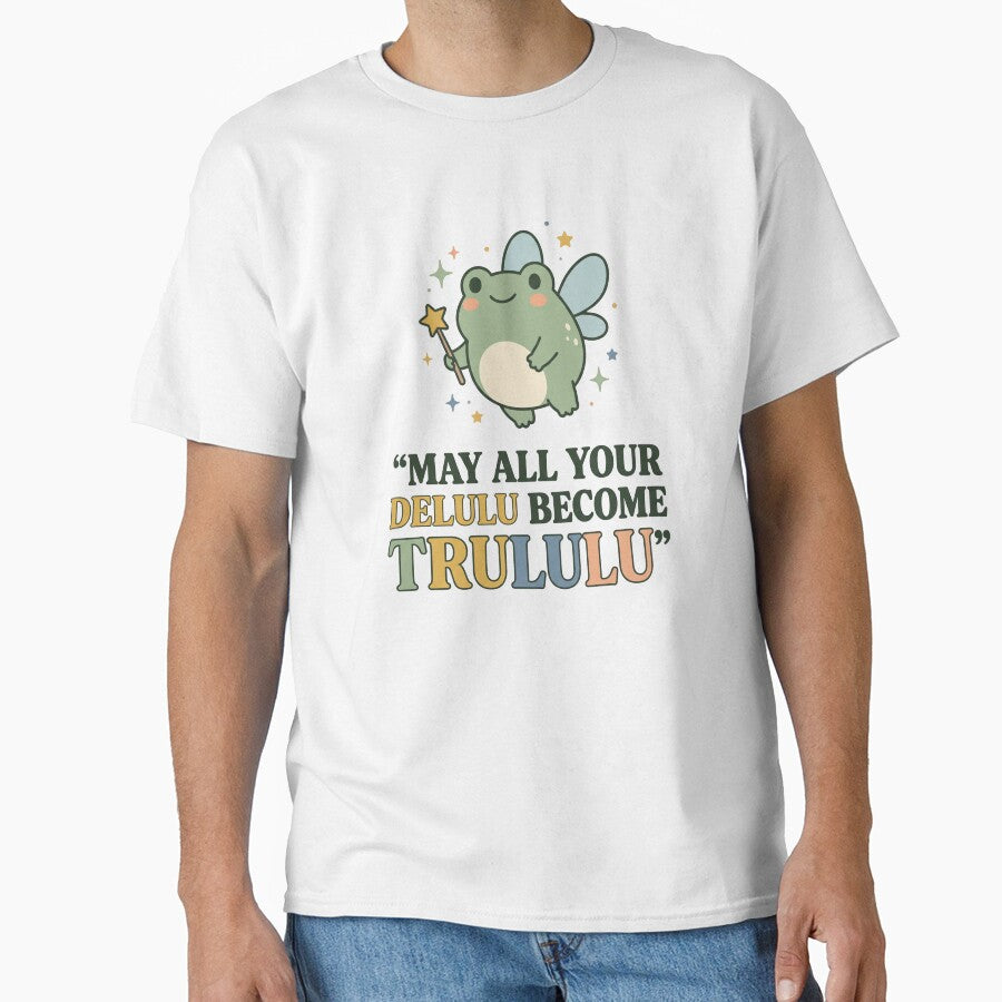 Fairy Frog Delulu Become Trululu Cute Manifestation Aesthetic by dudelinart