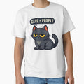 Cats Over People – Funny Cat Lover Humor Design by Elmer Green