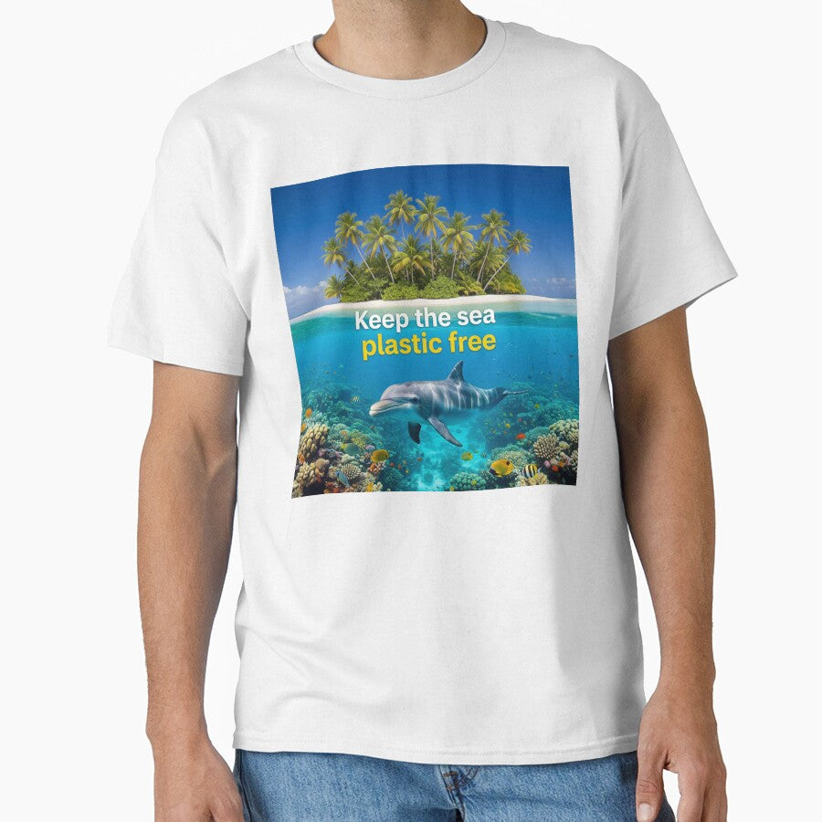 Clean Sea, Happy Dolphin – Keep The Sea Plastic Free by ART-POD-PL