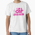 I am A Cat Lover Neon by faicalart