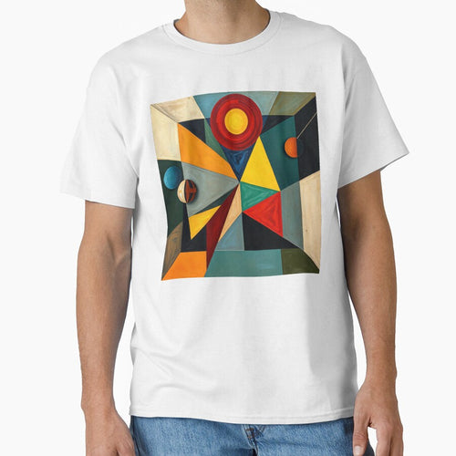Abstract Cosmic Geometry - Modern Geometric Space Art by FoisonDesigns