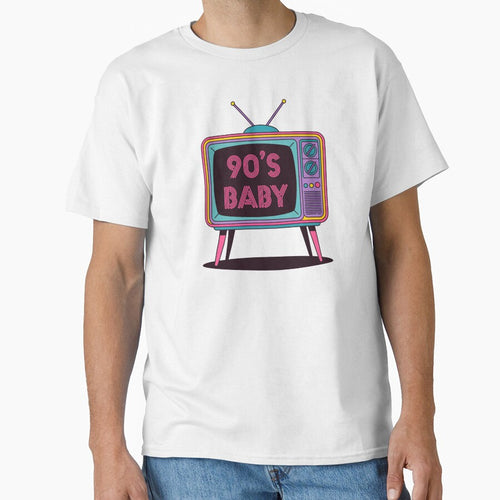 90s Baby – Retro TV Throwback Design by Splendid Scibbles