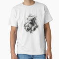 Ethereal Monochrome Teddy Bear by Blink Art Studio