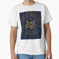 Department of Delulu Fake Government Seal T-Shirt by HappyDoodle11