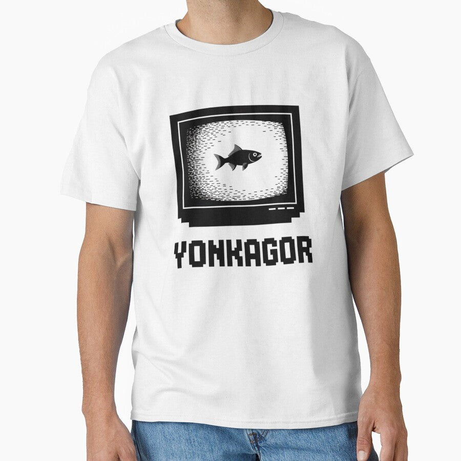 YonKaGor Webcore Fish Minimalist Aesthetic Graphic by Nordic Echo