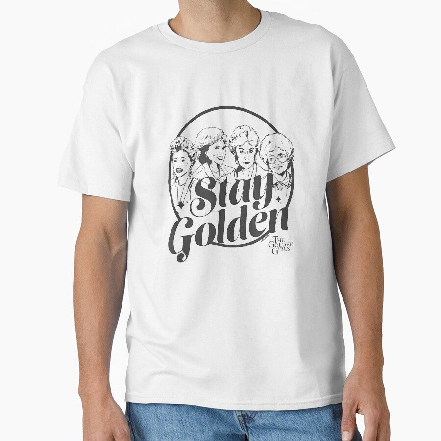 The Golden Girls Stay Golden Typography Layout by WolskiFrida