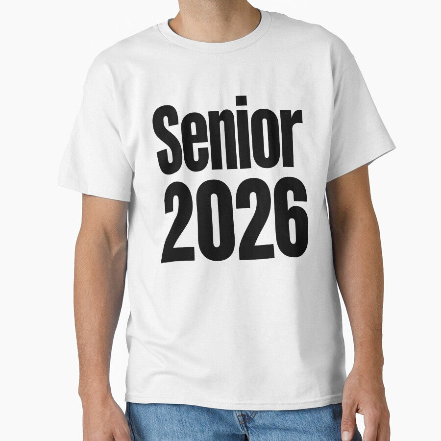 Senior 2026 Graduation Bold Typography Design by AnimalAirtistry