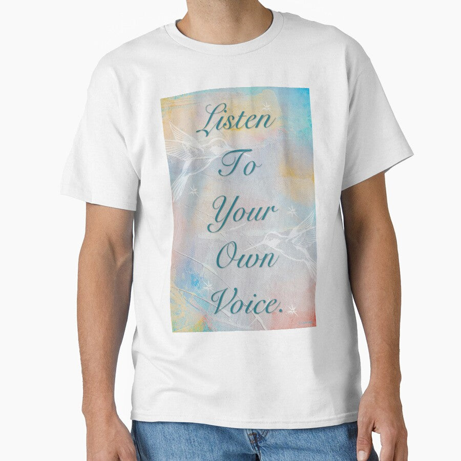 Listen To Your Own Voice by Sharon Cummings Art