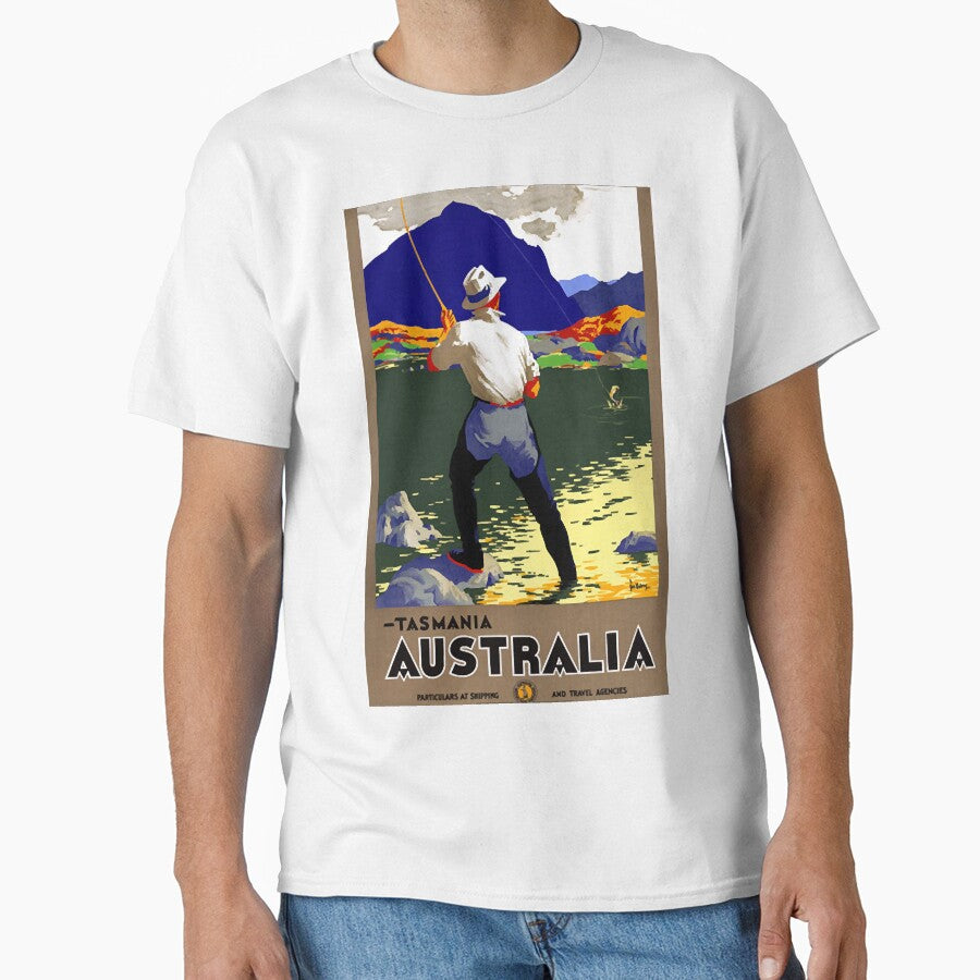 Vintage Travel Poster  Tasmania Australia by Lazarz8